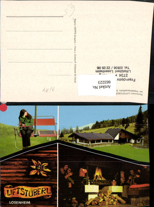 663223,Mehrbild Ak Losenheim Liftstüberl Puchberg am Schneeberg