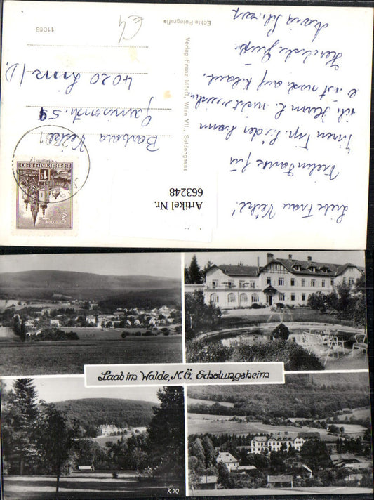 663248,Mehrbild Ak Laab im Walde Erholungsheim