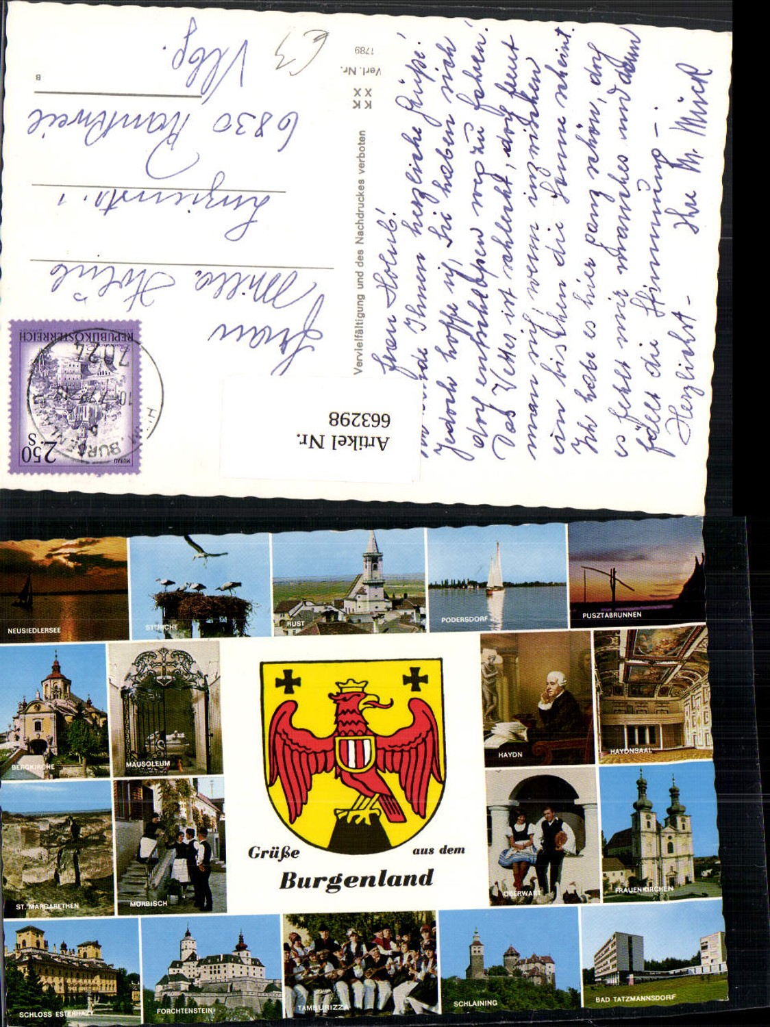 663298,Mehrbild Ak Burgenland Wappen Rust Neusiedlersee Bad Tatzmannsdorf