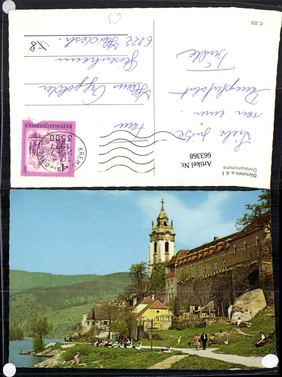 663368,Dürnstein a. d. Donau Donaupromenade u. Malerwinkel