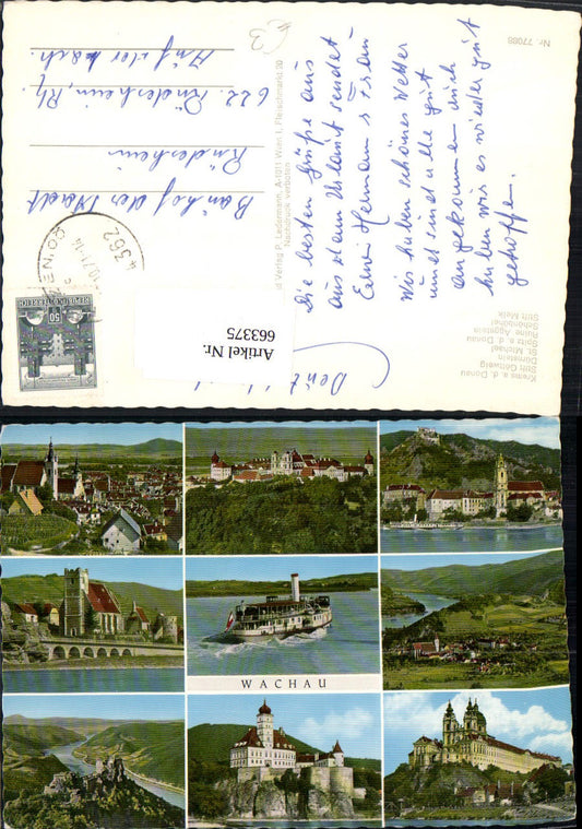 663375,Mehrbild Ak Wachau Krems a. d. Donau Dürnstein