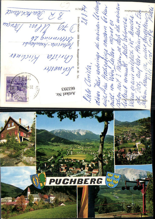 663393,Mehrbild Ak Puchberg a. Schneeberg Ansichten