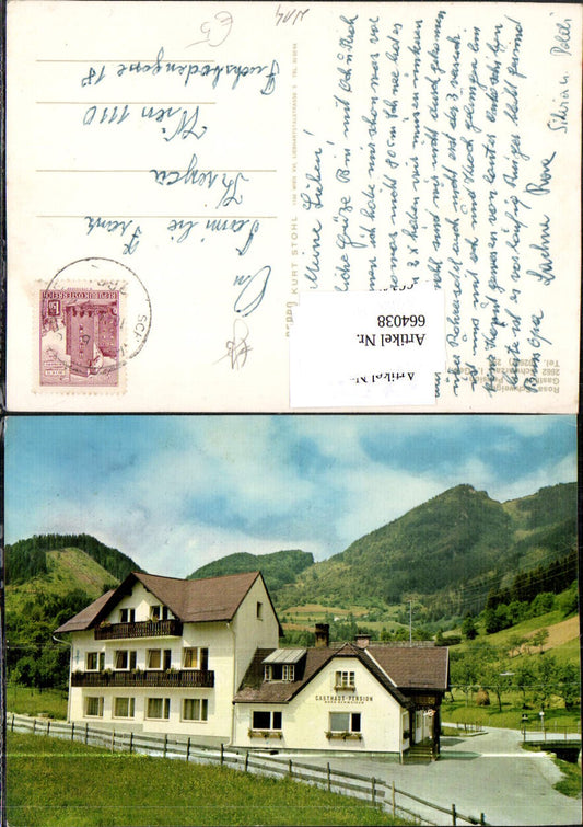 664038,Schwarzau i. Gebirge Gasthof Pension Rosa Schweiger