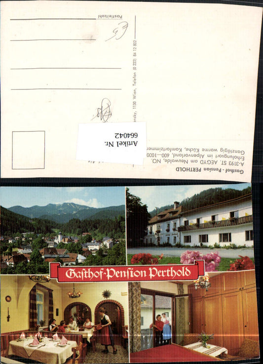 664042,St Aegyd a. Neuwalde Gasthof Pension Perthold