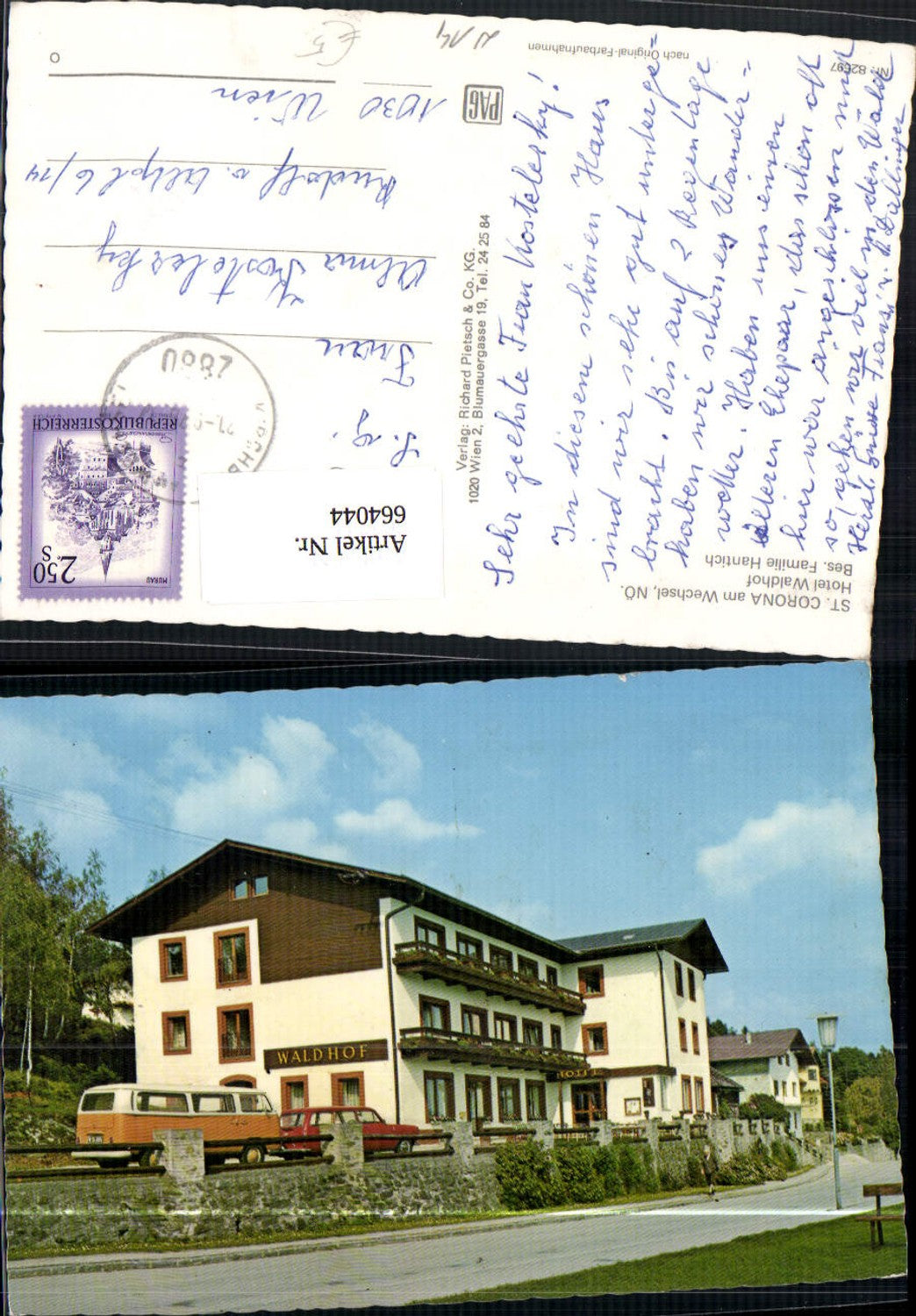 664044,St Corona a. Wechsel Hotel Waldhof
