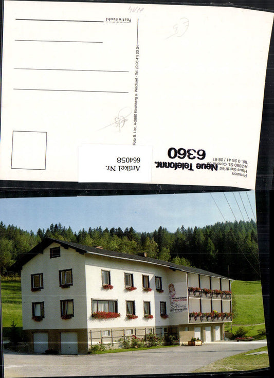 664058,St Corona a. Wechsel Pension Haus Gottfried