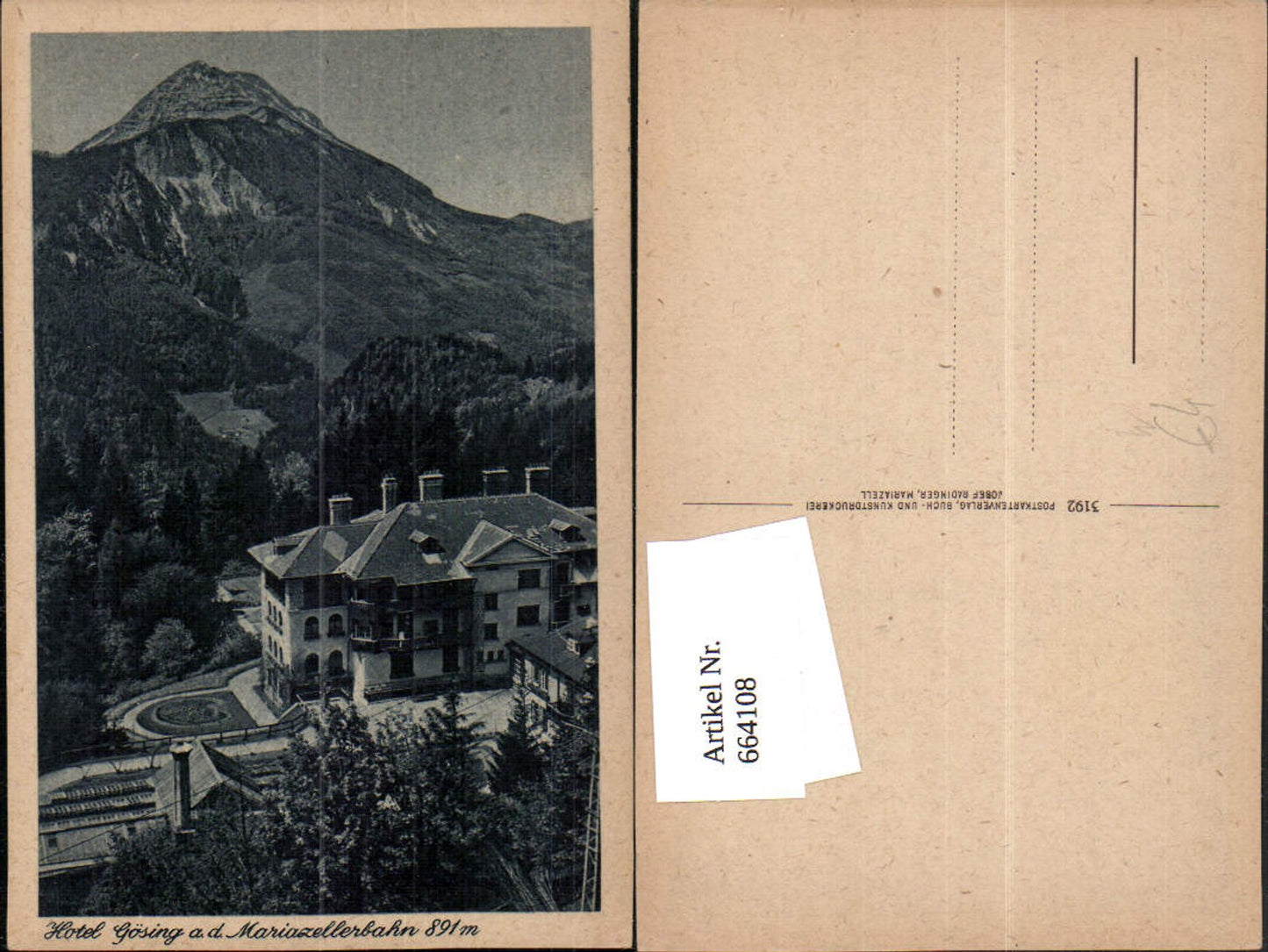 664108,Hotel Gösing a. d. Mariazellerbahn Puchenstuben
