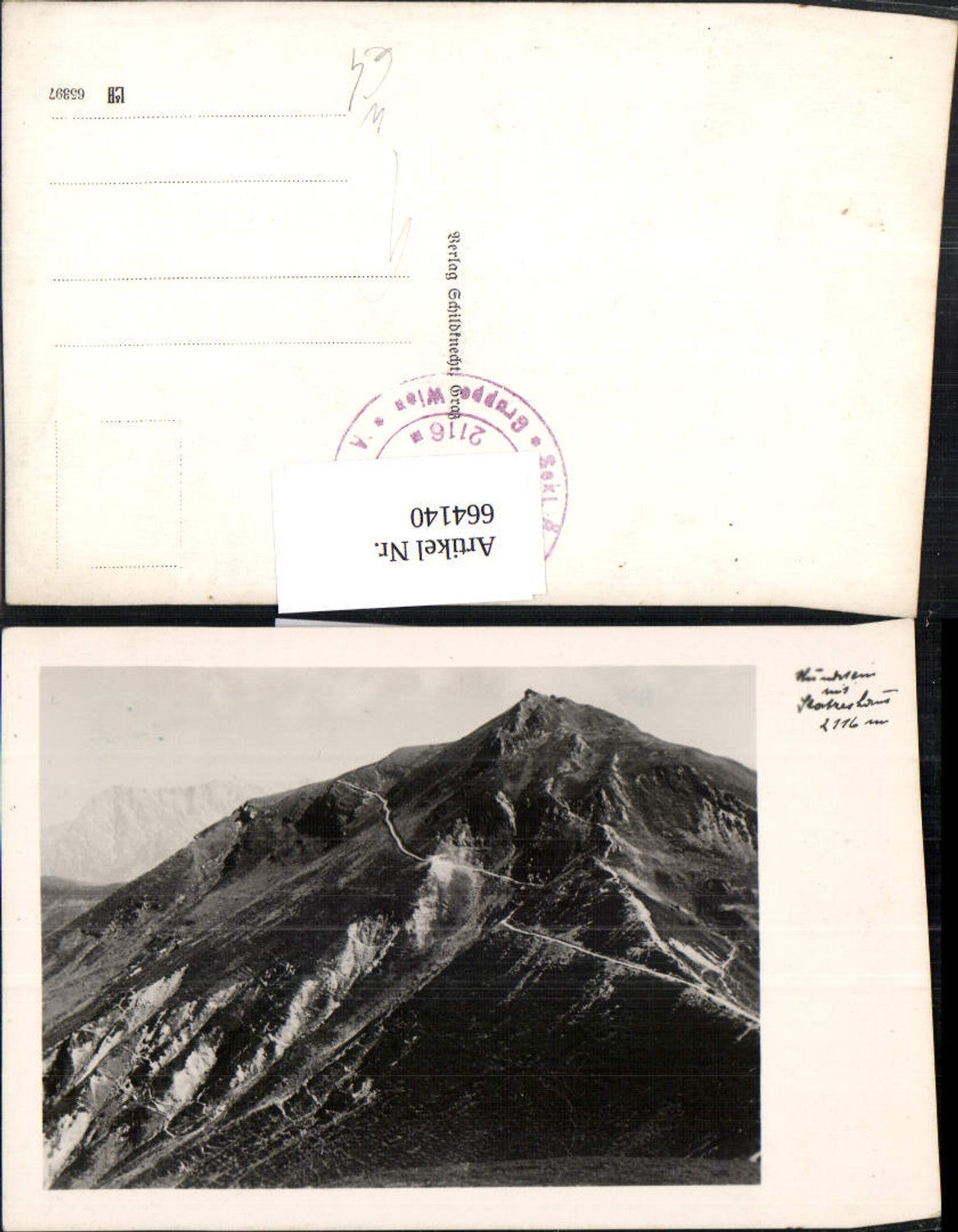 664140,Foto Ak Statzerhaus Hundstein Hinterthal