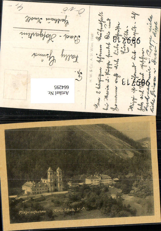 664295,Fliegeraufnahme Maria Schutz am Semmering