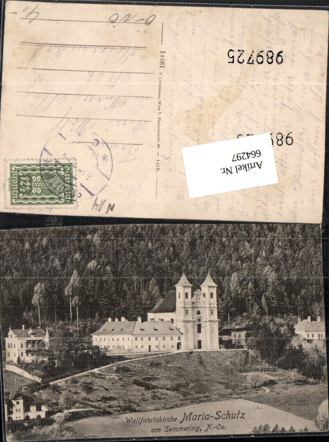 664297,Maria Schutz am Semmering pub Ledermann 18481