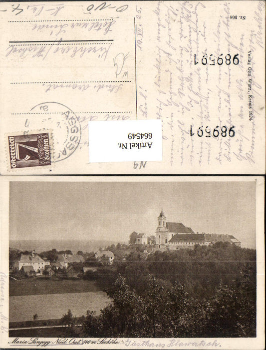 664549,Maria Langegg Bergern im Dunkelsteinerwald