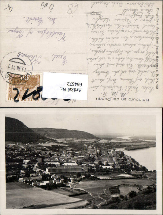 664572,Foto Ak  a. d. Donau