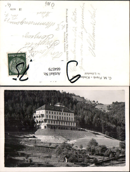 664579,Foto Ak Lilienfeld C.M. Frank Kinderspital