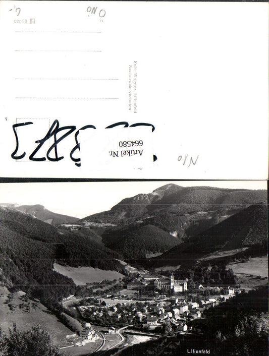 664580,Foto Ak Lilienfeld Ansicht