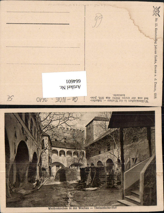 664601,Weißenkirchen in der Wachau Theisenhofer-Hof