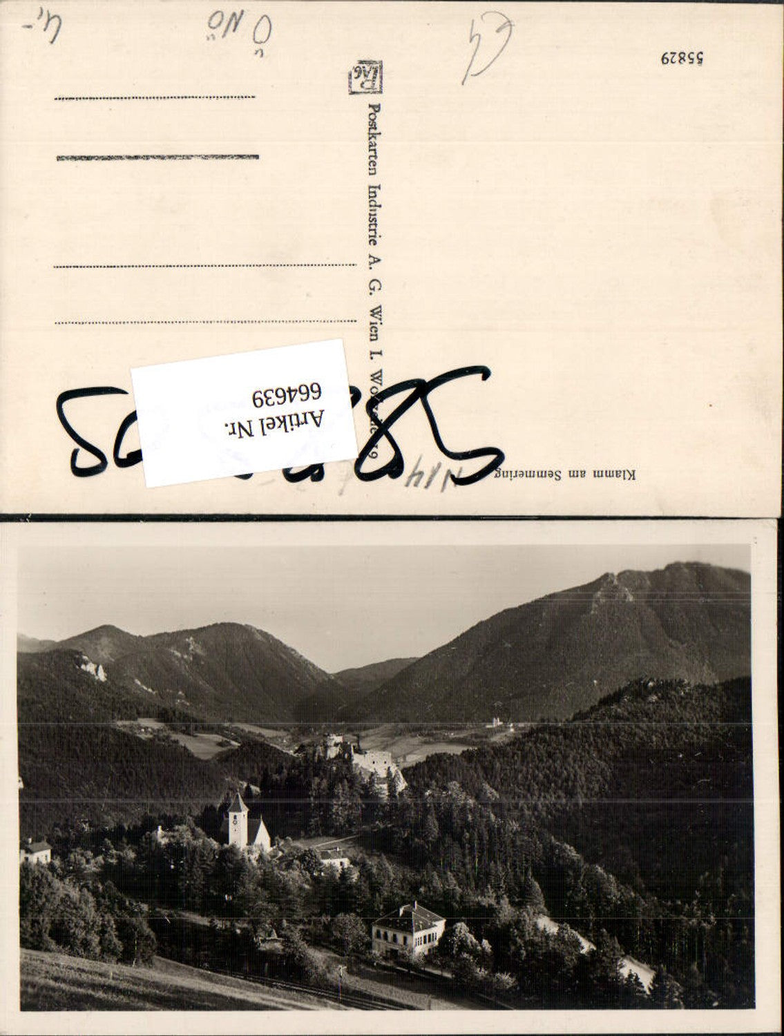 664639,Klamm a. Semmering