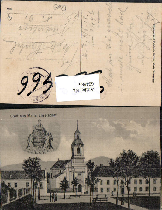 664686,Litho Maria Enzersdorf Gnadenmutter