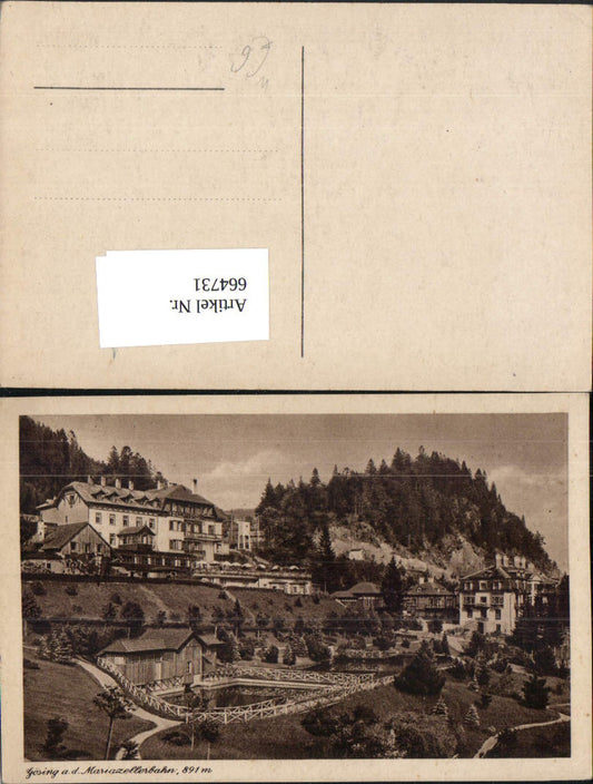 664731,Gösing a. d. Mariazellerbahn Puchenstuben