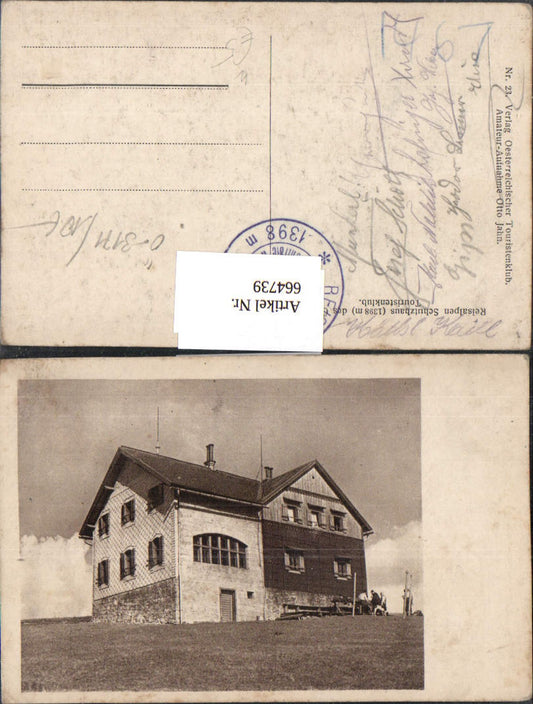 664739,Ebenwald Kleinzell Reisalpen Schutzhaus Reisalpenschutzhaus