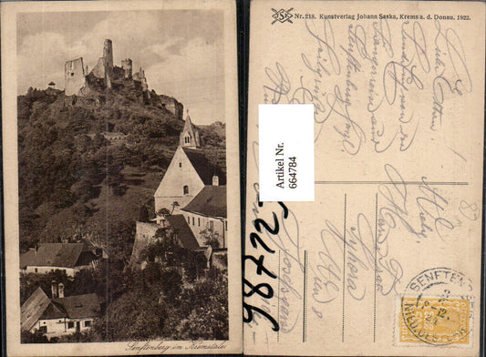 664784,Senftenberg i. Kremstale