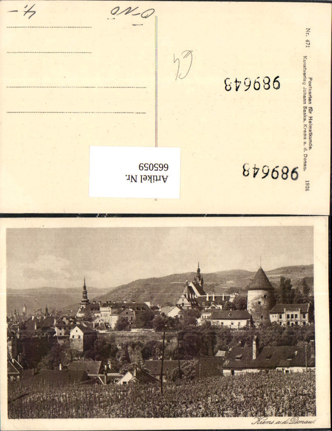 665059,Krems a. d. Donau Ansicht