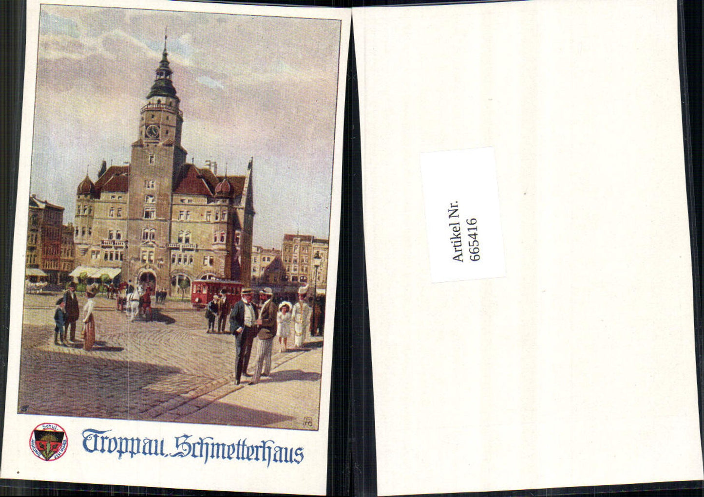 665416,REPRO Deutscher Schulverein Troppau Opava Schmetterhaus