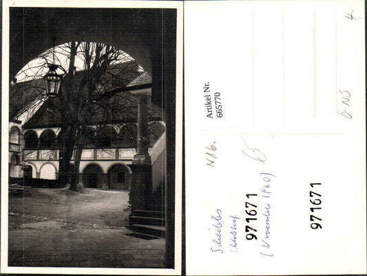 665770,Foto Ak Scheibbs Schlosshof