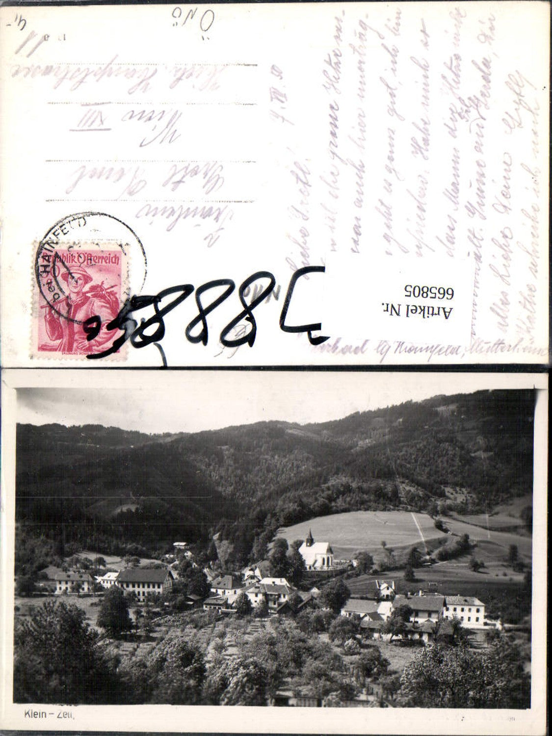 665805, photo Ak Kleinzell