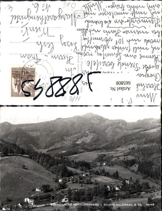 665808,Foto Ak Kleinzell Bad Salzerbad Erholungsheime