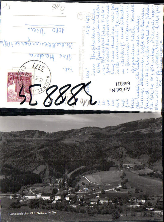 665811,Foto Ak Kleinzell Totale
