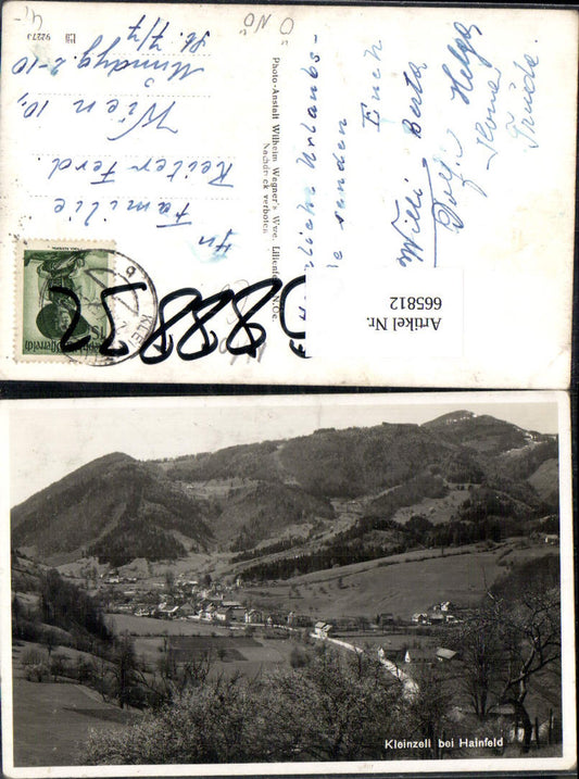 665812,Foto Ak Kleinzell b. Hainfeld