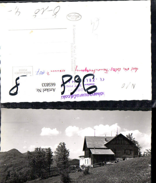 665833,Foto Ak Schwarzwaldeckhaus b. Kleinzell