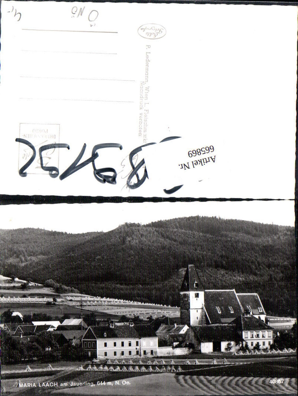 665869,Foto Ak Maria Laach a. Jauerling
