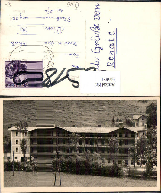 665871,Foto Ak Kleinzell Schweizerhaus Kindererholungsheim