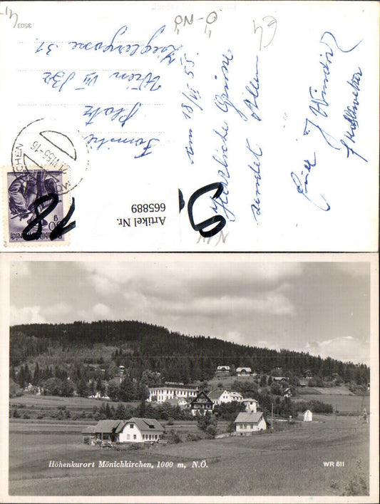 665889,Foto Ak Mönichkirchen