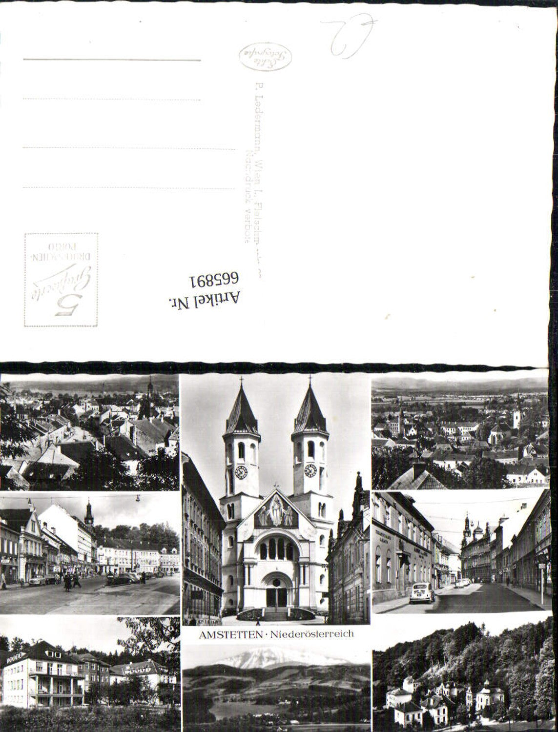 665891,Mehrbild Ak Amstetten Ansichten