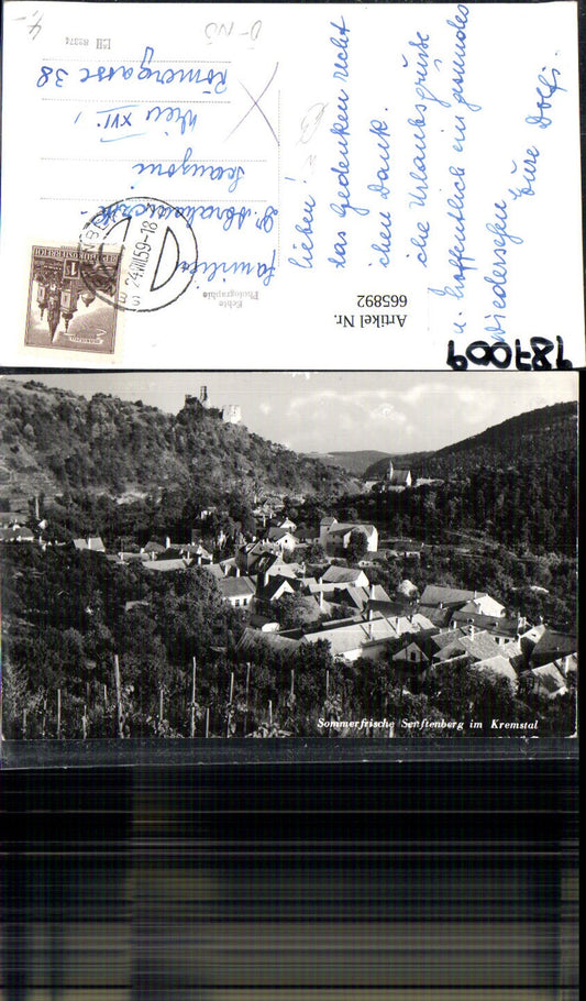 665892,Foto Ak Senftenberg im Kremstal