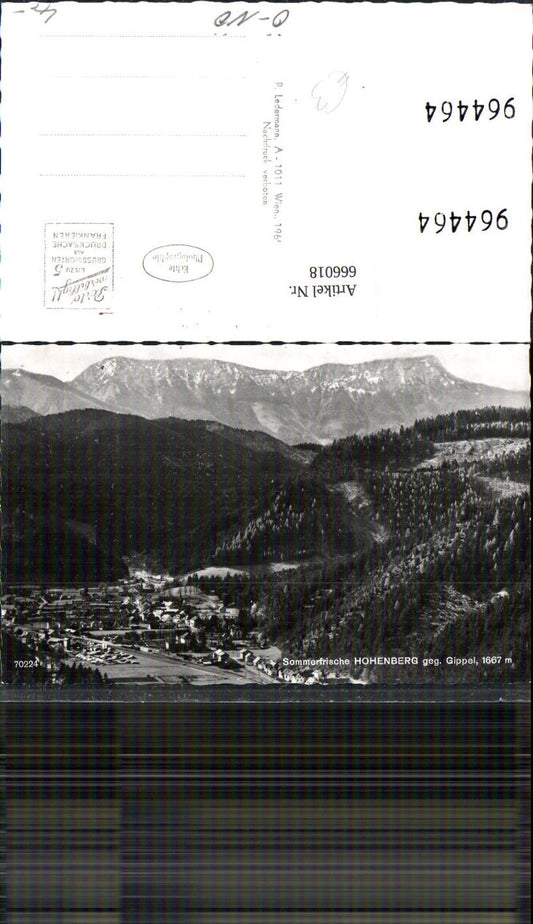 666018,Foto Ak Hohenberg m. Gippel