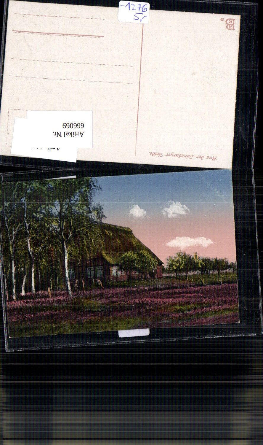 666069,Lüneburger Heide Haus Landschaft