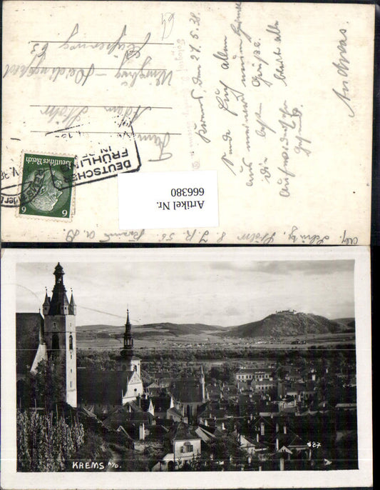 666380,Foto Ak Krems a. d. Donau