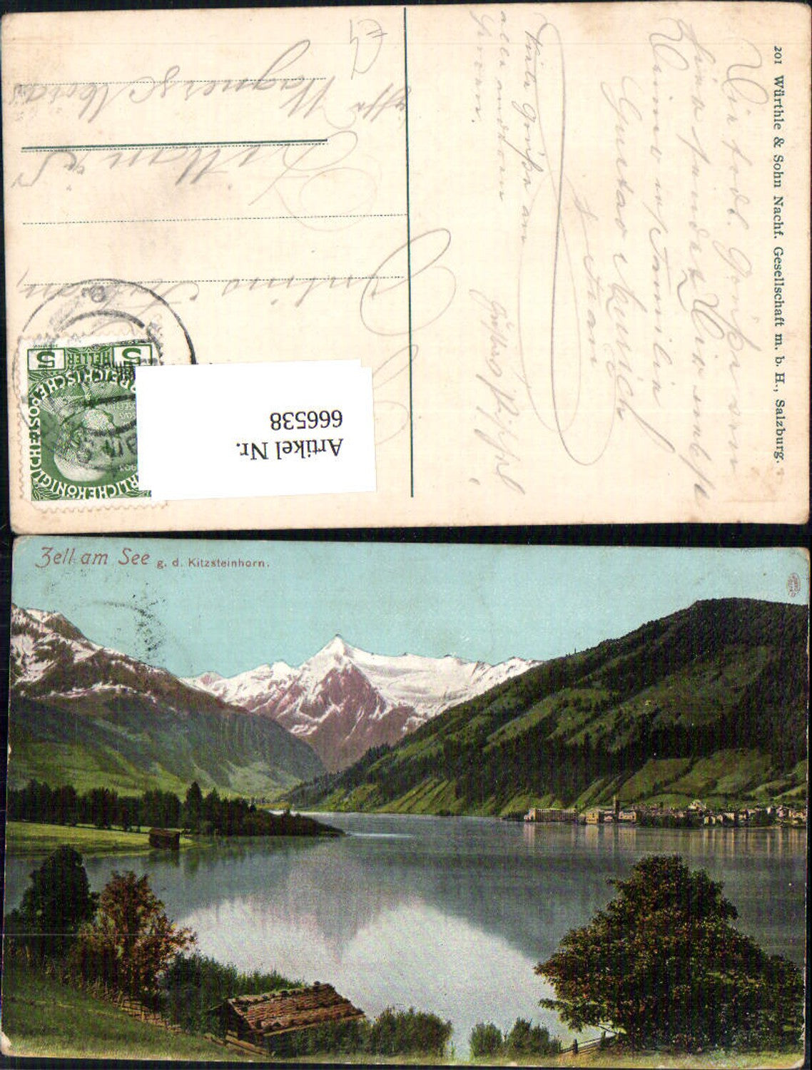 666538,Zell am See geg. d. Kitzsteinhorn
