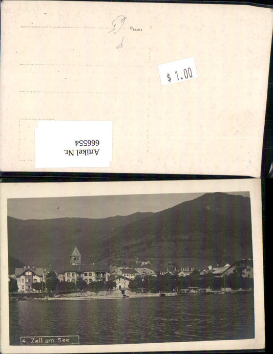 666554,Foto Ak Zell am See Ansicht