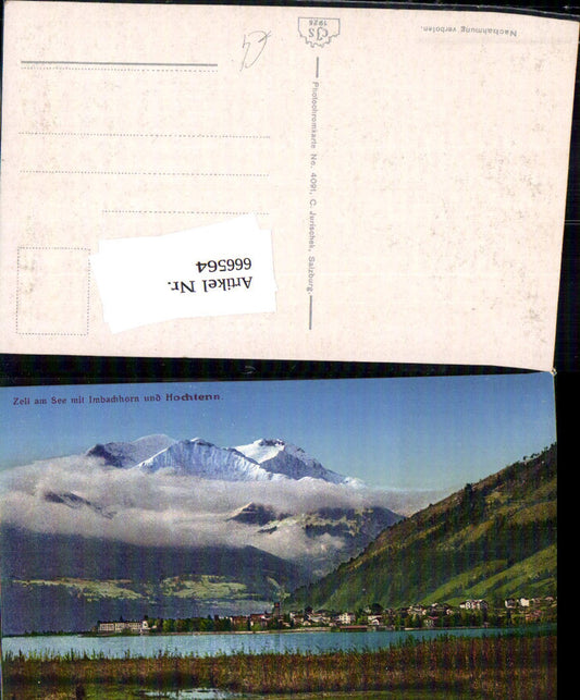 666564,Zell am See mit Imbachhorn u. Hochtenn