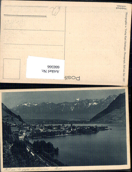 666566,Zell am See geg. d. Steinerne Meer