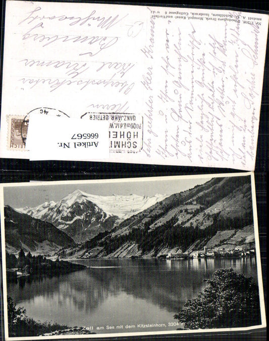 666567,Zell am See mit dem Kitzsteinhorn