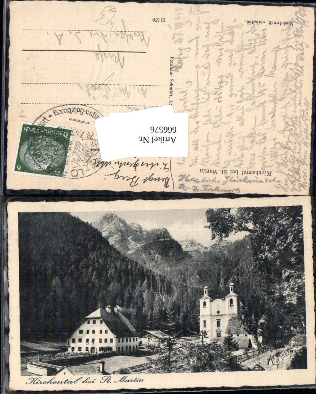 666576,Kirchental b. St Martin b. Lofer Maria Kirchental