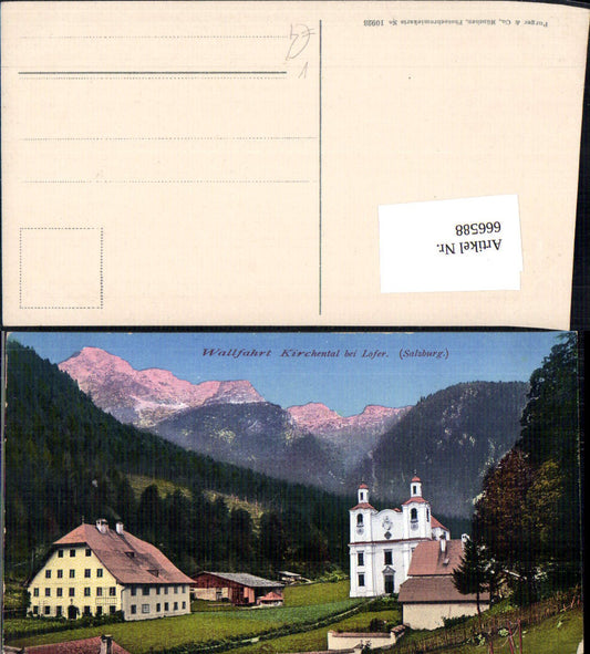 666588,Kirchental b. St Martin b. Lofer Maria Kirchental pub Purger Co 10923