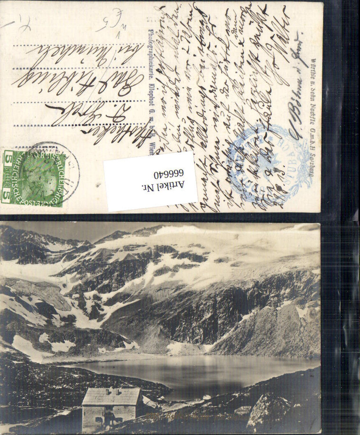 666640,Foto Ak Rudolfshütte Weißsee Uttendorf pub Kilophot 2315