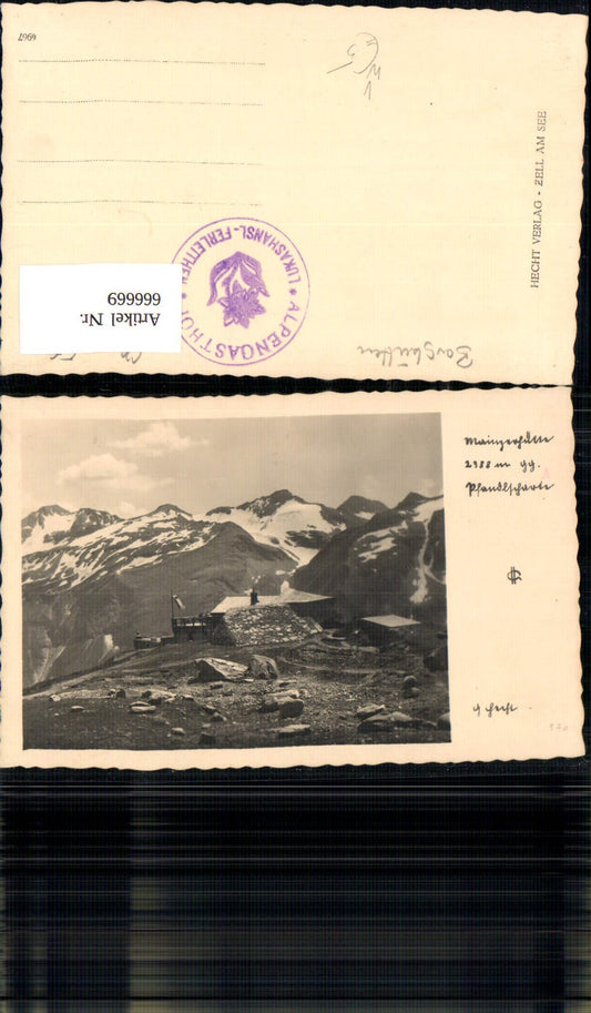 666669,Fusch a.d. Großglocknerstraße Mainzerhütte Schwarzenberghütte pub Hecht