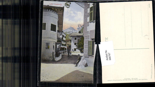 666767,Lofer Straßenpartie Post